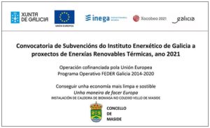 Convocatoria de Subvencións do Instituto Enerxético de Galicia a proxectos de Enerxías Renovables Térmicas
